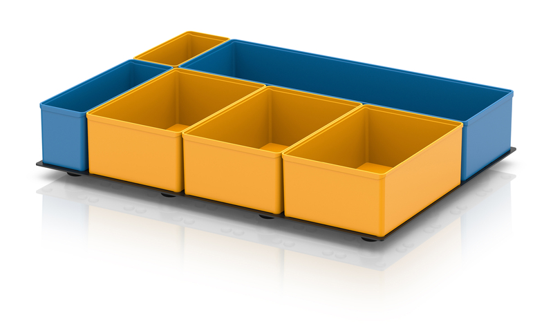 AUER Packaging Vkládací boxy – vložka pro euro přepravky 40 x 30 cm EG TEK 43 B5